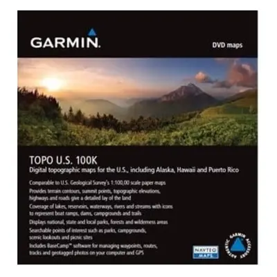 Garmin TOPO U.S. 100K microSD /SD card