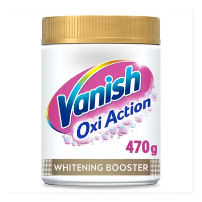 Vanish Oxi Action Crystal White Powder Fabric Stain Remover + Whitener 470g (Pack of 6)