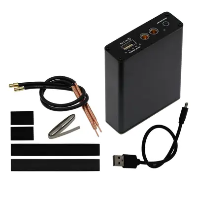 Portable Spot Welder Handheld Small DIY Full Set of Accessories Lithium Battery Control Board He