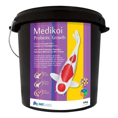 MediKoi Probiotic Growth 6mm 10kg Pond Fish Pellet