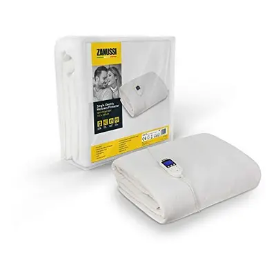 Zanussi Electric Blanket, Heated Single Fitted Underblanket, Heat Settings, Low Energy & Energy 