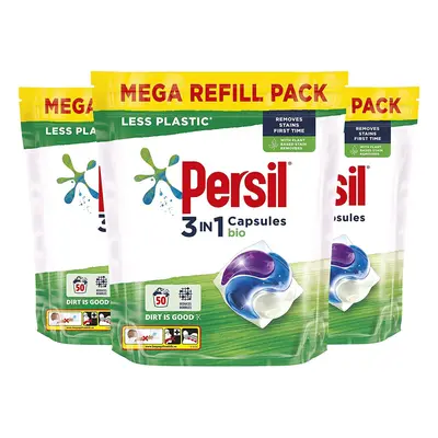 Persil in Bio stain removal first time Laundry Washing Capsules/ Tablet mega refill pack Washes 