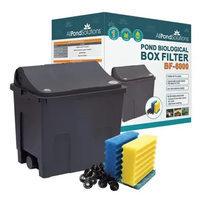 AllPondSolutions BF-6000 Garden Pond Bio Box Filter