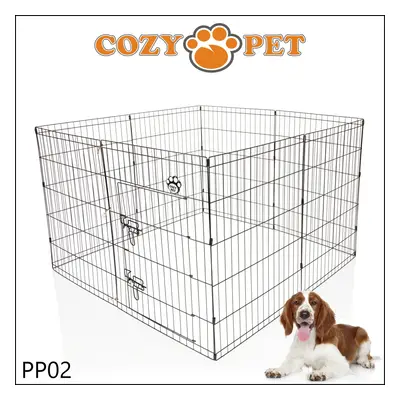 Playpen 76cm High Cozy Pet Dog Rabbit Puppy Play Pen Cage Run crate PP02