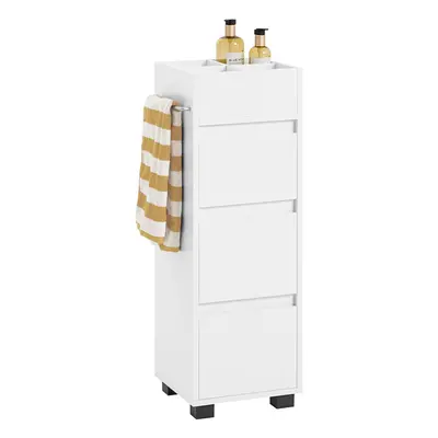 SoBuyÂ® BZR29-W, Bathroom Storage Cabinet with Drawers