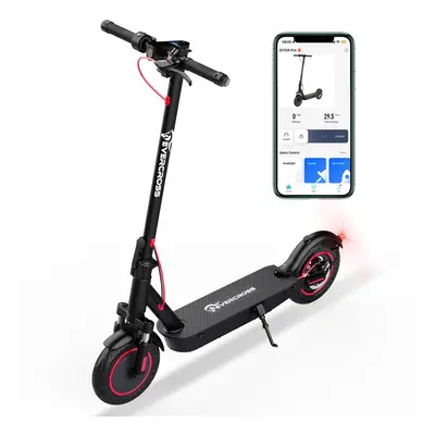 EV10K PRO Electric Scooter App Control, 10'' Foldable 500W E Scooter