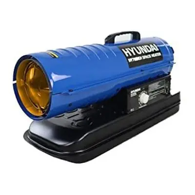 Hyundai Diesel Space Heater, 20kW, 140W, 70,000BTU, Kerosene Heater with Adjustable Thermostat &