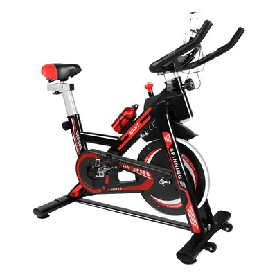 Ultra-Quiet Resistance Spin Bike With LCD Monitor | Stationary Exercise Bike