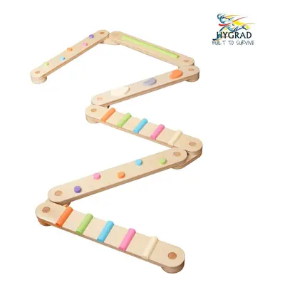 Kids Wooden Balance Beam Adjustable Balance Beam For Kids Playground Kids Nursery Balance Beam A