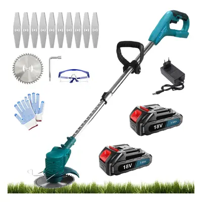 Cordless Strimmer Grass Trimmer+Battery+Charger-Replace