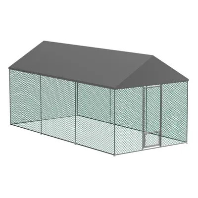 (XXL(6x3x2.7m)) Large Walk-In Chicken Run Chicken Coop Cage