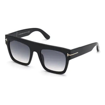 Tom Ford Renee TF847 01B Shiny Black/Smoke Gradient Sunglasses