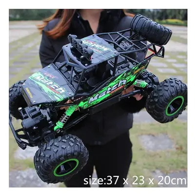 (37 cm green) RC Car 4WD 2.4GHz Climbing Car 4x4 Double Motors Bigfoot Car Remote Control Model 