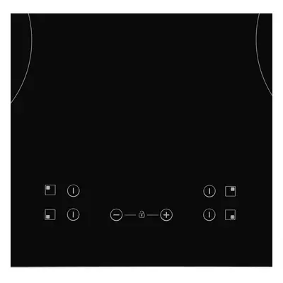 Candy CH64CCB 59cm Ceramic Hob - Black