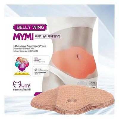 50pcs Mymi Wonder Patch Quick Slimming Patch Belly Slim Patch Abdomen Slimming Fat Burning Navel