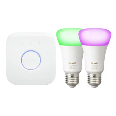 Philips Hue White & Colour Ambiance Mini Starter Kit (E27)