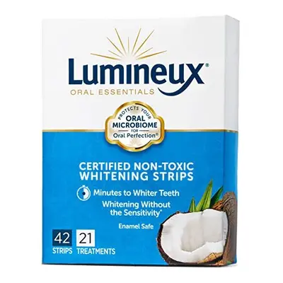 Oral Essentials Lumineux Teeth Whitening Strips- Treatments Dentist Formulated and Certified Non