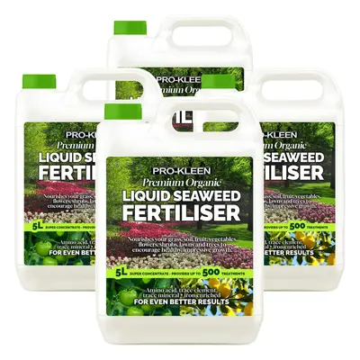 (4) Pro-Kleen 5L Organic Seaweed Fertiliser