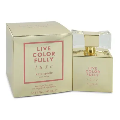 Live Colorfully Luxe by Kate Spade Eau De Parfum Spray 3.4 oz For Women