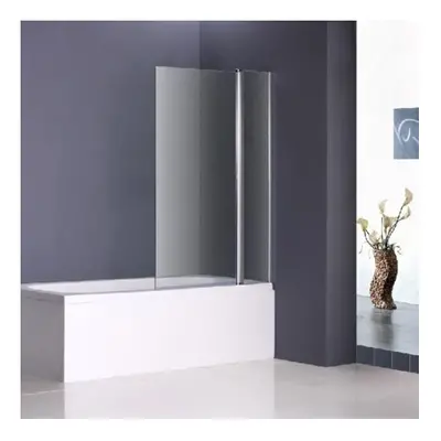 1000x1400mm Pivot Bath Shower Screen Over Bathroom Glass Door Panel