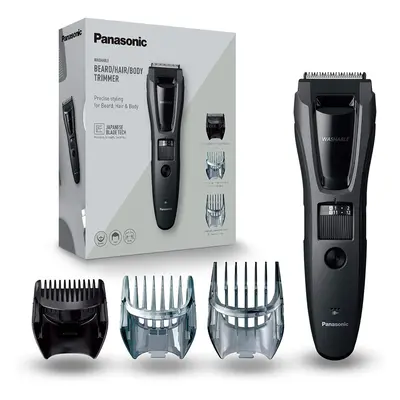 Panasonic ER-GB62 Electric Hair and Beard Trimmer for Men with Cutting Lengths, x 5.2 x cm, Grey