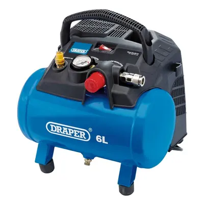 6L Oil-Free Air Compressor, 1.2kW/1.5hp