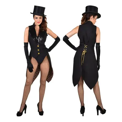 (Medium) Deluxe Cabaret / Dance Sleeveless Tailcoat