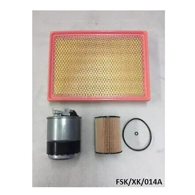 Fuel, Oil Filter & Air Filter for Jeep Commander XK 3.0CRD FSK/XK/014A