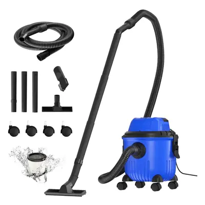 Wet and Dry Vacuum Cleaner Indoor Outdoor Cleaning Tool with Blower Function with Attachments 3-