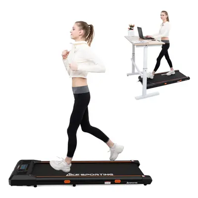 LIKESPORTING Folding Treadmill 1400W, Running Walking Pad, 1-12km/h