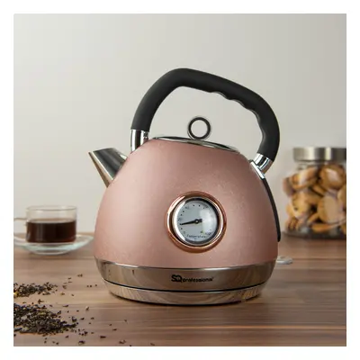 (Pink) SQ Professional Epoque 1.8L Cordless Kettle- 2200W