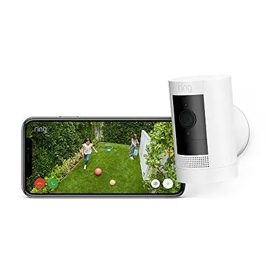 Ring Outdoor Camera Battery (Stick Up Cam) | HD wireless outdoor Security Camera 1080p Video, Tw