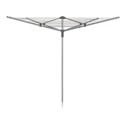 Addis 40m Arm Rotary Washing Line (Grey) Multiple Tension Adjustment, Folding Outdoor Rotating C