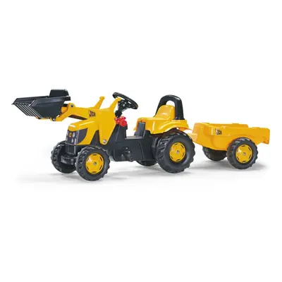 Rolly Kid JCB Tractor with Frontloader & Trailer