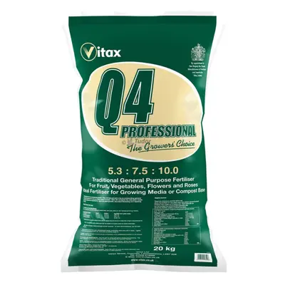 Vitax Q4 Professional All-Purpose Fertiliser - 20Kg