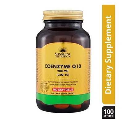 Sunshine Nutrition Coenzyme Q10 200mg softgels