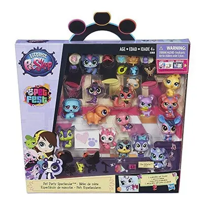 Littlest Pet Shop Pet Party Spectacular Collector Pack Toy, Includes Pets, Ages and Up (Amazon E