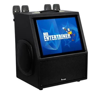 Mr Entertainer Digibox Pro. Portable Touch Screen Karaoke Machine and Media Player. x Wireless M