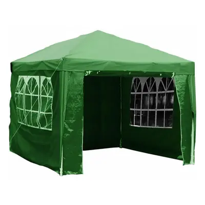 (Green) Gr8 Garden Gazebo With Sides 3x3m | Outdoor Party Tent