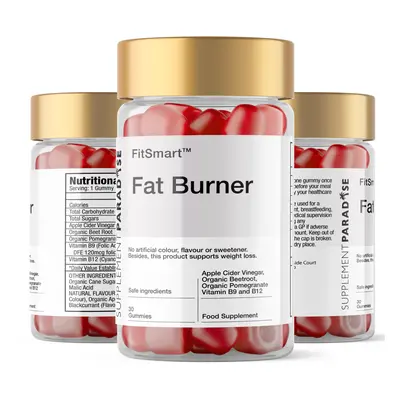 FitSmart Fat Burner - Tasty & Enjoyable Gummies - Month Supply