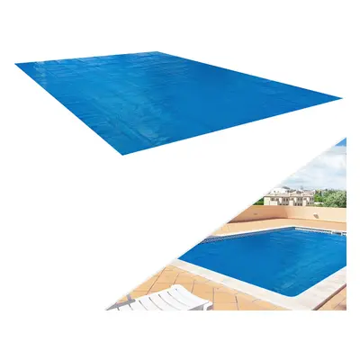 AREBOS Solar Pool Cover in different sizes | round or rectangular | blue | micron | x ft (8 x m)