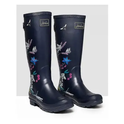 (Joules Joules With Adjable Back Gusset Welly Print 214784) Joules Joules With Adjable Back Guss