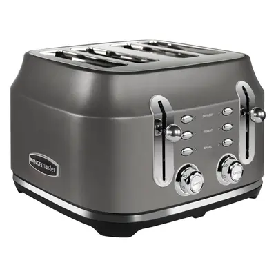 Rangemaster RMCL4S201GY Slice Toaster - Silver