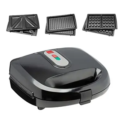 Sensio Home Multi Functional in Stylish Waffle, Deep Fill Sandwich, Panini or Grill Maker Machin