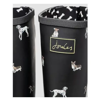 (Joules Joules With Adjable Back Gusset Welly Print 214784) Joules Joules With Adjable Back Guss