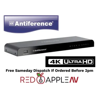 Antiference HDMI0108S V2 HDMI2.0 HDCP2.2, In x Out 4K HDMI Splitter