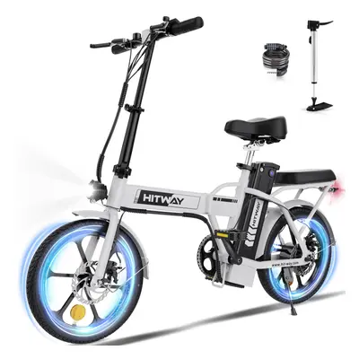 HITWAY Electric Bike for Adults Foldable City Bikes with 250W Motor