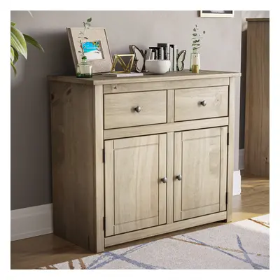 Panama Door Drawer Sideboard Cupboard Pine Wood