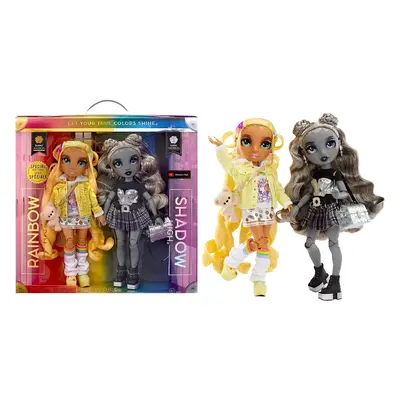 Rainbow High Shadow High Madison Twins Fashion Doll Bundle SUNNY & LUNA