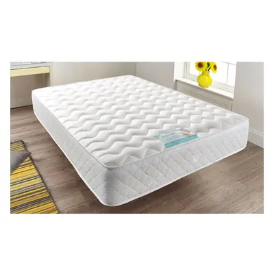 (Single) Luxury Modern Cool Blue Memory Foam Mattress 6"